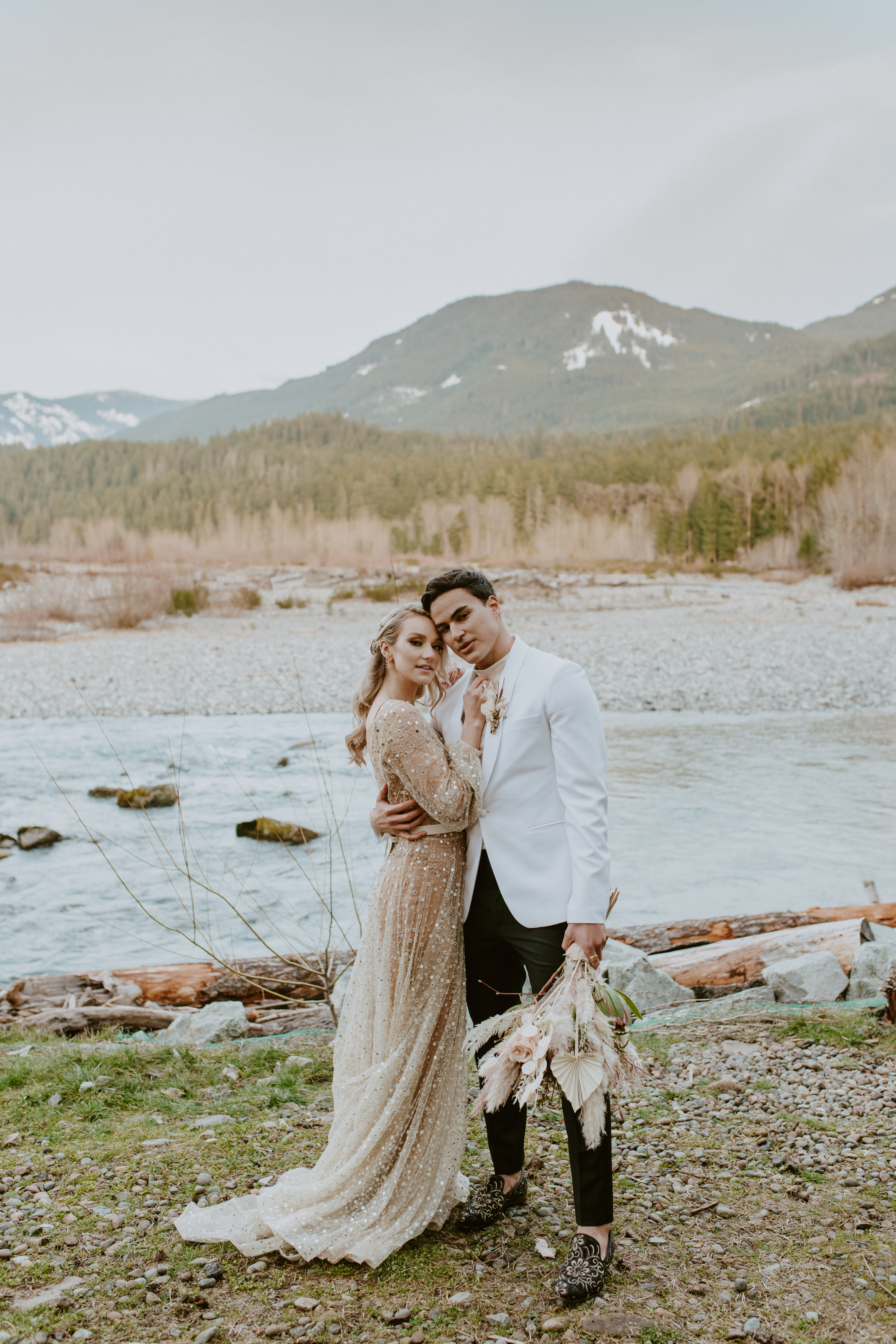 Mt. Rainier elopement shot by elopement photographer Madison Ison