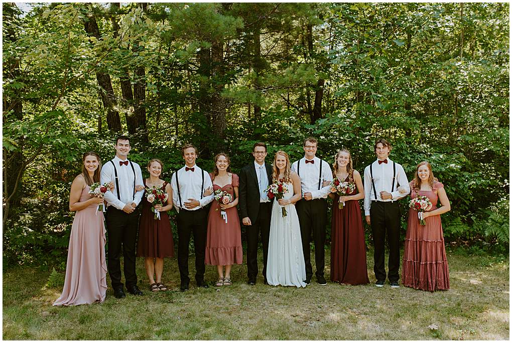 wisconsin northwoods wedding - northern wisconsin wedding photographer