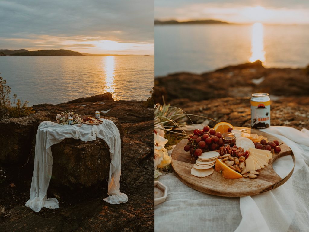 wedding charcuterie board picnic