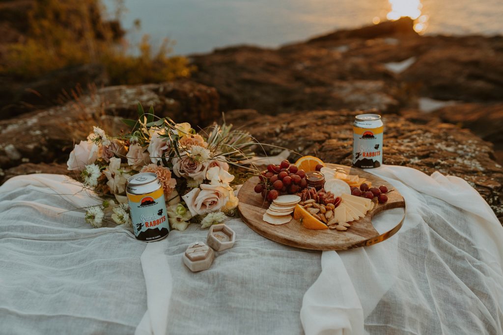 charcuterie board for elopement