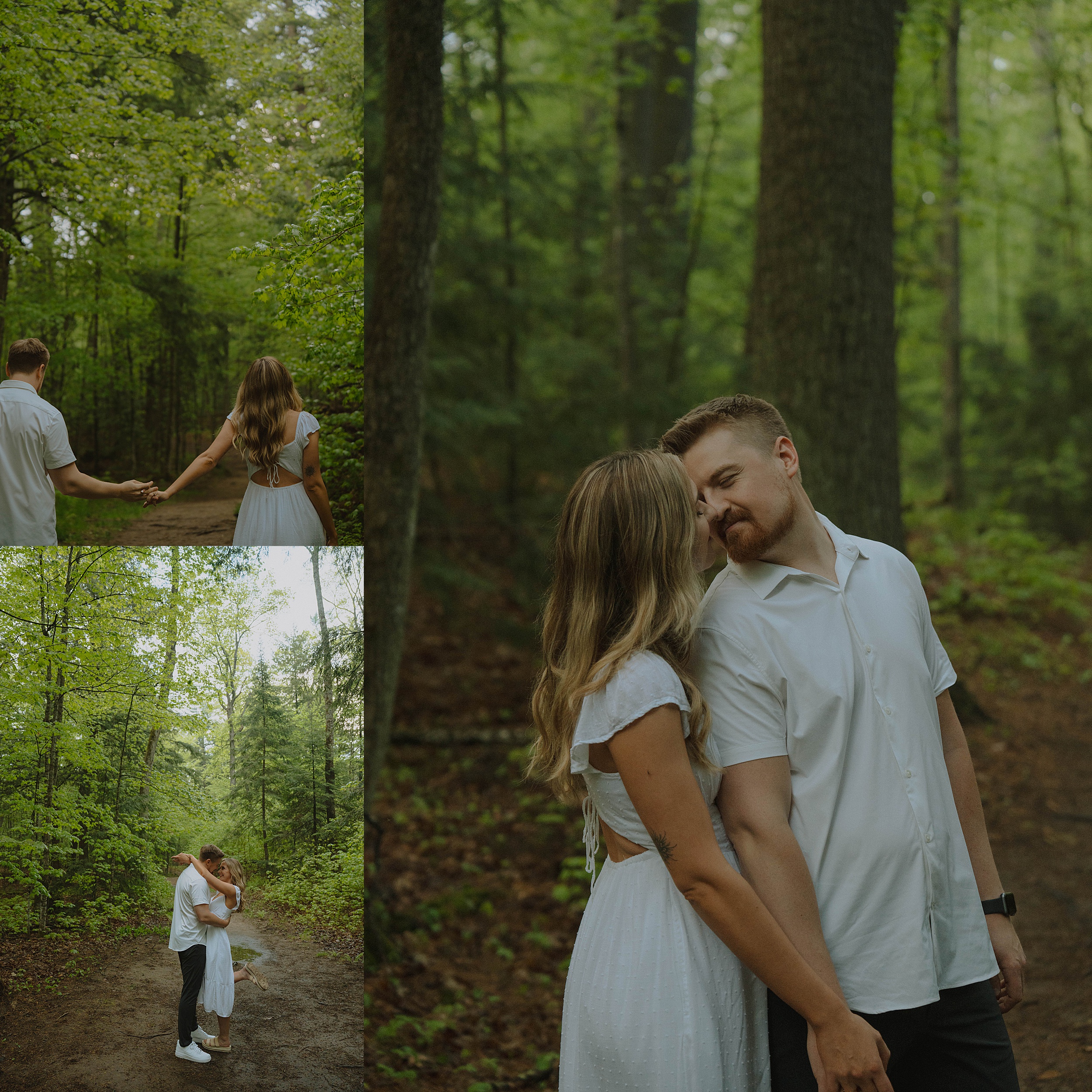 minocqua-wisconsin-summer-engagement-session